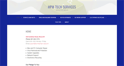 Desktop Screenshot of hpmtechservices.com